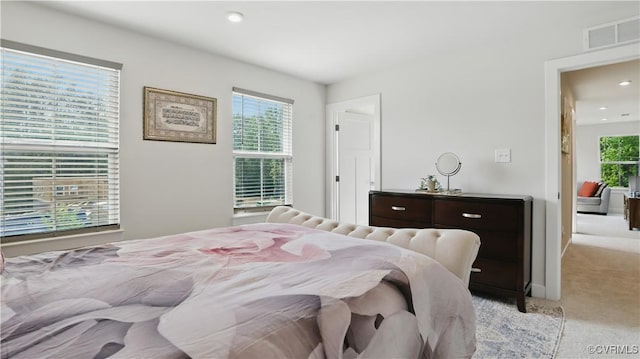 18400 Magnolia Run Ln, Moseley, VA 23120 - bedroom featuring light colored carpet and recessed lighting