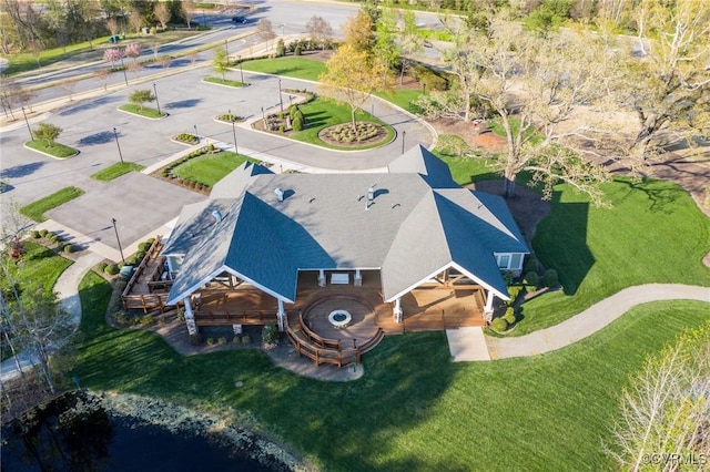 18400 Magnolia Run Ln, Moseley, VA 23120 - view from above of property