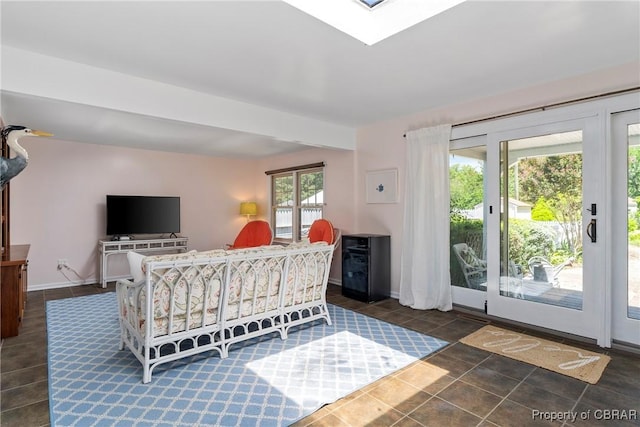 20 Winstead Dr, Irvington, VA 22480 - bedroom featuring access to exterior and tile patterned flooring