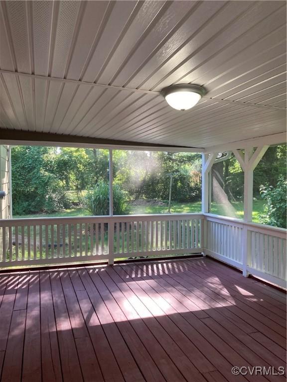 2517 Myron Ave, Chesterfield, VA 23237 - view of deck