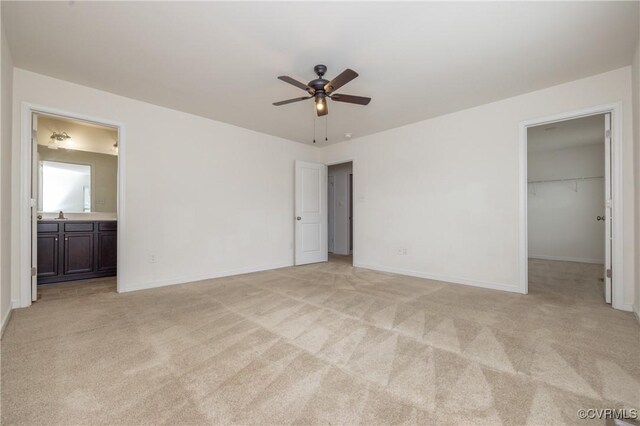 3316 New Heritage Loop, Henrico, VA 23231 - unfurnished bedroom with light colored carpet, baseboards, and a spacious closet
