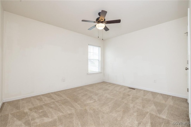 3316 New Heritage Loop, Henrico, VA 23231 - carpeted empty room featuring a ceiling fan and baseboards