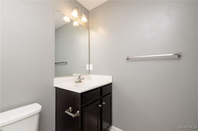 3316 New Heritage Loop, Henrico, VA 23231 - bathroom with toilet, vanity, and baseboards
