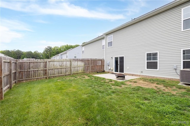 3316 New Heritage Loop, Henrico, VA 23231 - back of property featuring a patio area and central AC unit