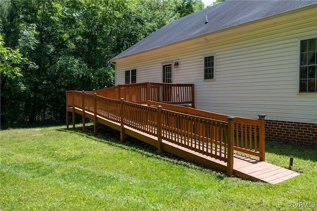 8401 Bethia Rd, Chesterfield, VA 23832 - deck featuring a yard