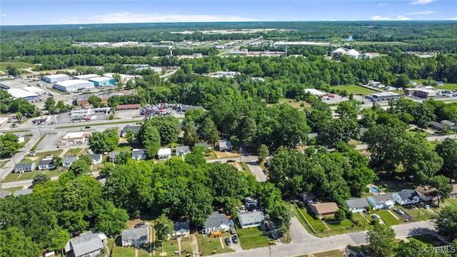 2039 Richmond Ave, Petersburg, VA 23803 - aerial overview of property's location with nearby suburban area and a heavily wooded area