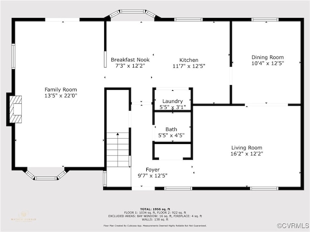 2207 Turtle Hill Cir, Midlothian, VA 23112 - room layout