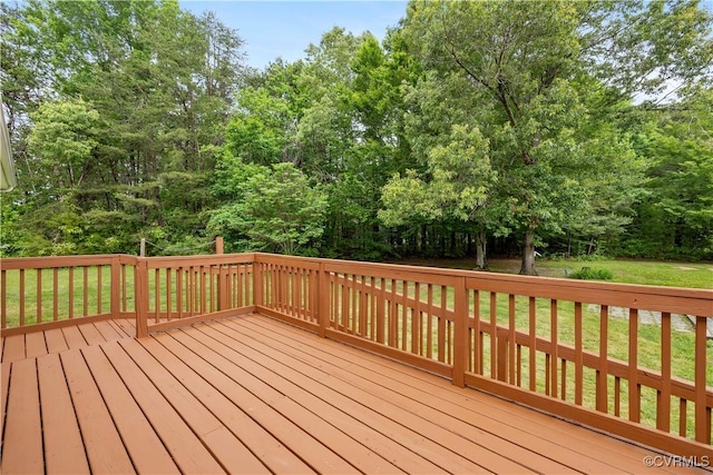 5 Walters Way, Bumpass, VA 23024 - deck with a yard