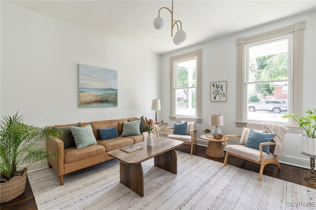 1500 N 23rd St, Richmond, VA 23223 - living area featuring wood finished floors