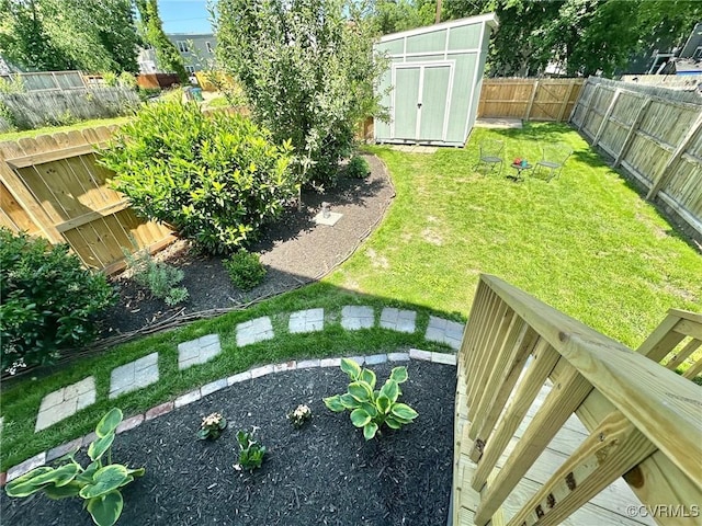 1500 N 23rd St, Richmond, VA 23223 - fenced backyard featuring a shed