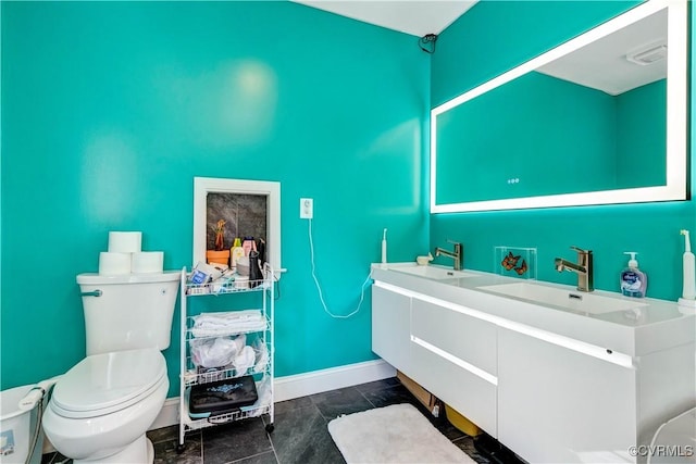 8118 Mimosa Hill Ln, Mechanicsville, VA 23116 - bathroom with toilet and double vanity