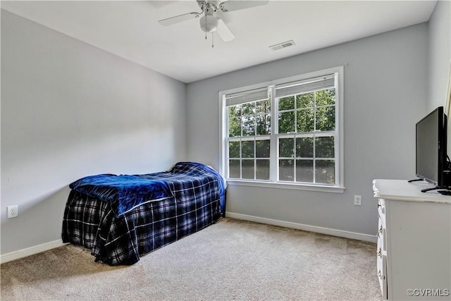 8118 Mimosa Hill Ln, Mechanicsville, VA 23116 - bedroom with carpet floors and a ceiling fan