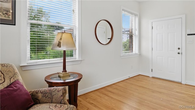 1901 E Broad St Unit U31, Richmond, VA 23223 - entryway with light wood-style flooring, healthy amount of natural light, and baseboards