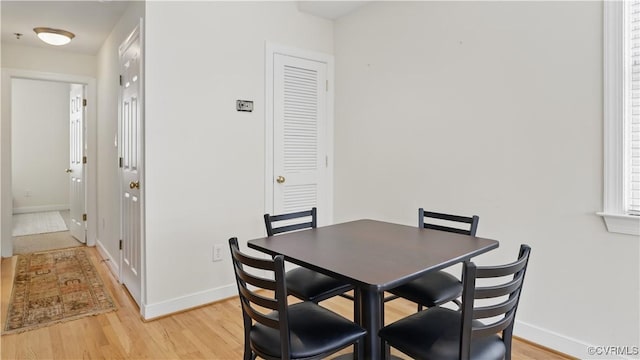 1901 E Broad St Unit U31, Richmond, VA 23223 - dining room with light wood-style floors and baseboards