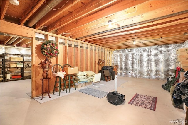 10003 Four Iron Ct, Fredericksburg, VA 22408 - view of unfinished below grade area