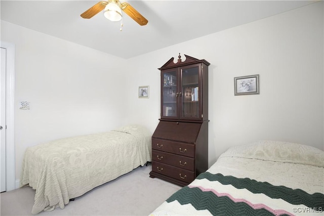 10003 Four Iron Ct, Fredericksburg, VA 22408 - bedroom with carpet and ceiling fan