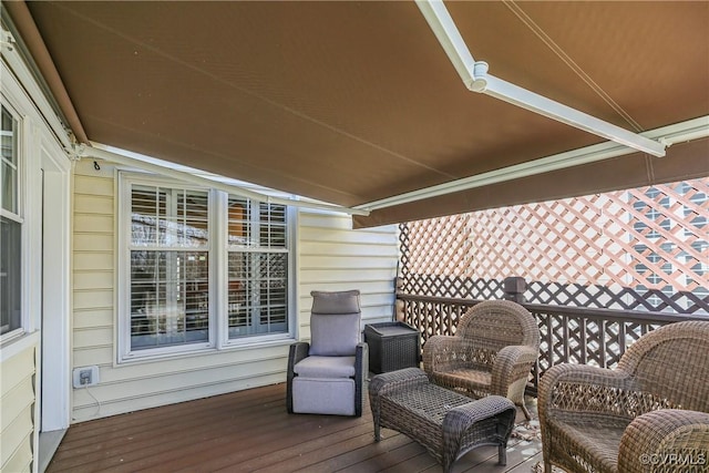 10003 Four Iron Ct, Fredericksburg, VA 22408 - view of deck