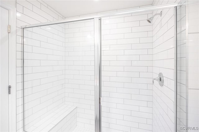 18709 Palisades Cove Trl, Moseley, VA 23120 - bathroom featuring a shower stall