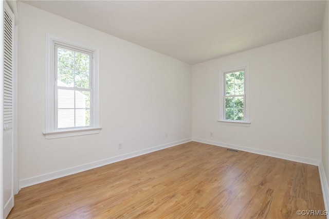13119 Glenmeadow Ct, Midlothian, VA 23114 - spare room featuring light wood finished floors and baseboards