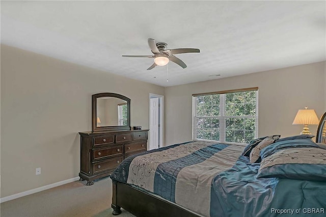 802 Westgate Ct, Newport News, VA 23602 - carpeted bedroom featuring baseboards and a ceiling fan