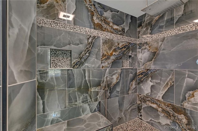 802 Westgate Ct, Newport News, VA 23602 - bathroom view of a tile shower