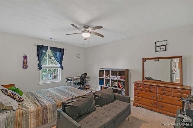 802 Westgate Ct, Newport News, VA 23602 - carpeted bedroom featuring ceiling fan