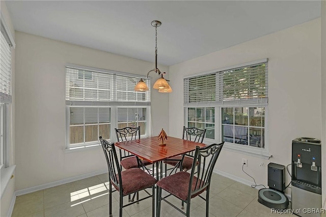 802 Westgate Ct, Newport News, VA 23602 - dining area featuring baseboards and tile patterned floors