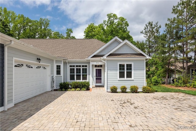 3904 Ambergrove Ave, Chesterfield, VA 23236 - view of front of home with an attached garage and decorative driveway