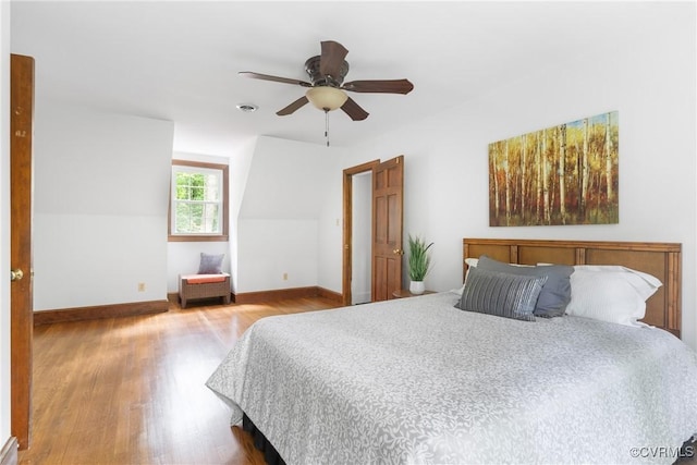 4204 Poplar Grove Ter, Chesterfield, VA 23112 - bedroom featuring wood finished floors and ceiling fan