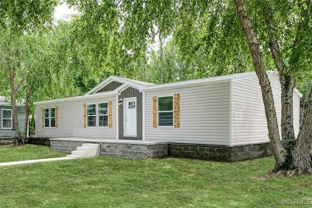 LOT1 Deer Run, Callao, VA 22435 - manufactured / mobile home featuring a front lawn