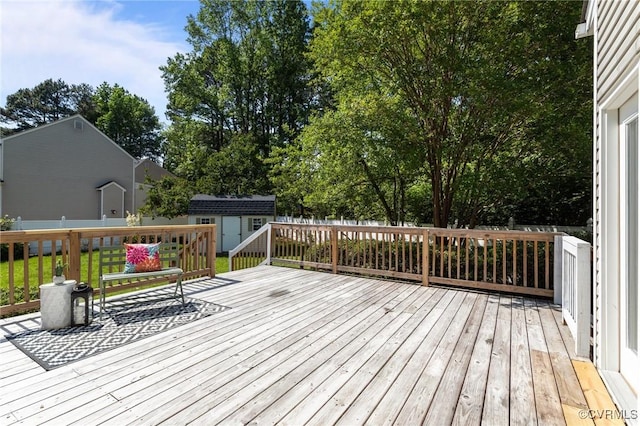 6730 Bryanbell Dr, North Chesterfield, VA 23234 - view of wooden deck