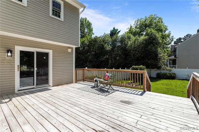 6730 Bryanbell Dr, North Chesterfield, VA 23234 - view of wooden terrace