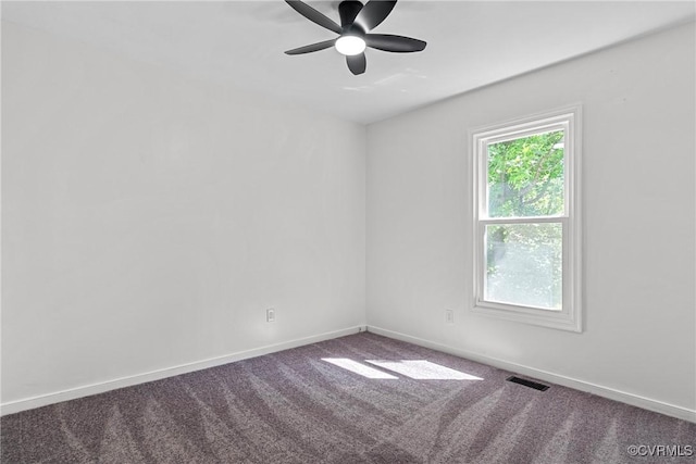 1409 Sycamore Ridge Ct, Midlothian, VA 23114 - carpeted spare room with ceiling fan and baseboards