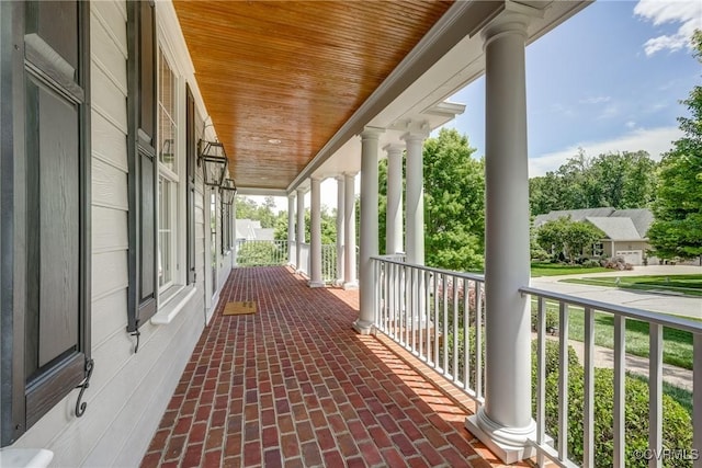 3330 Handley Rd, Midlothian, VA 23113 - view of covered porch