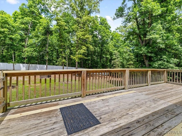 11660 Oakrise Pl, New Kent, VA 23124 - view of deck