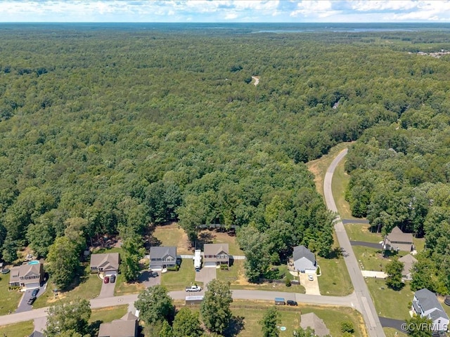 11660 Oakrise Pl, New Kent, VA 23124 - aerial view of property's location with a forest and nearby suburban area
