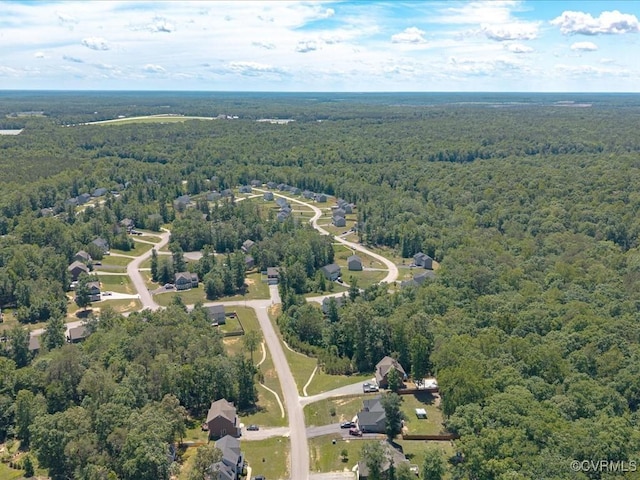 11660 Oakrise Pl, New Kent, VA 23124 - aerial view of property and surrounding area featuring a forest