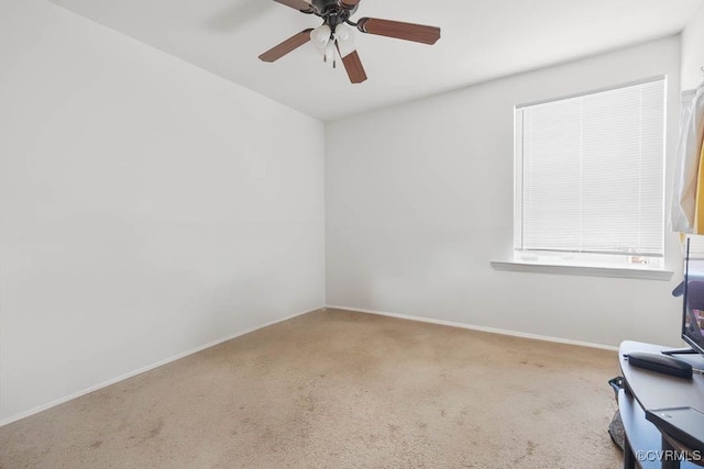 3517 Briel St Unit U10, Richmond, VA 23223 - unfurnished room with carpet flooring, a ceiling fan, and baseboards