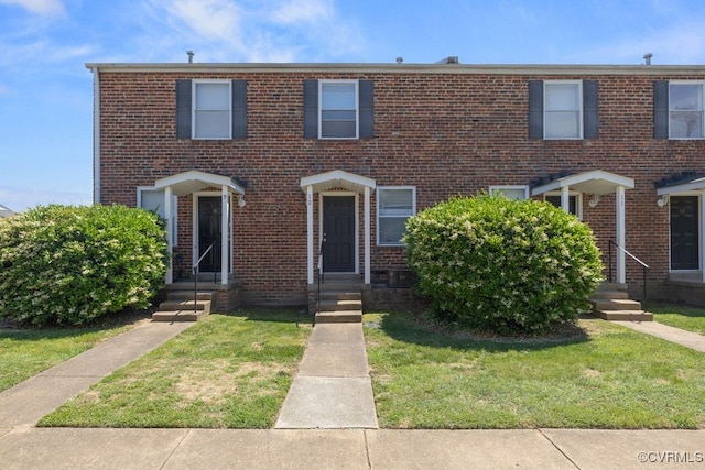 3517 Briel St Unit U10, Richmond, VA 23223 - multi unit property with brick siding and a front yard