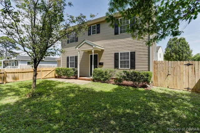 1928 Box St, Hampton, VA 23661 - view of colonial home