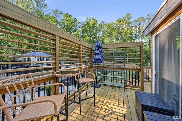 905 Manakin Rd, Midlothian, VA 23113 - view of wooden deck