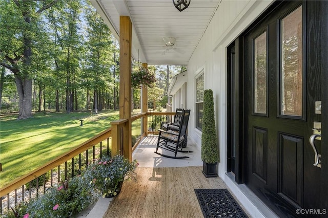 905 Manakin Rd, Midlothian, VA 23113 - porch featuring a yard