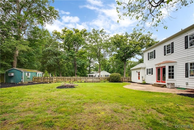 7625 Marilea Rd, Richmond, VA 23225 - view of yard with a patio area, entry steps, and a cooling unit
