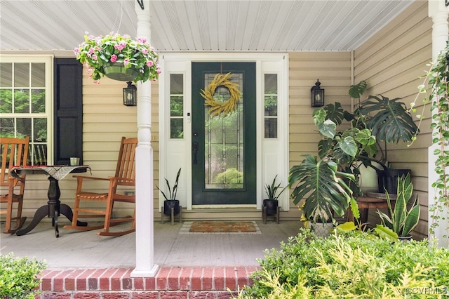 160 Woodland Trl, West Point, VA 23181 - property entrance featuring covered porch