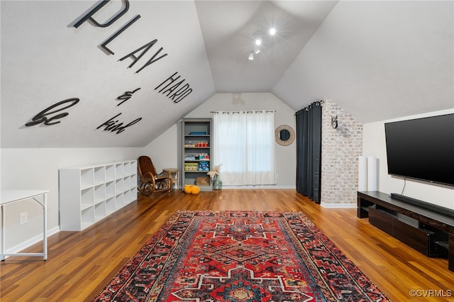 160 Woodland Trl, West Point, VA 23181 - bonus room featuring wood finished floors, lofted ceiling, and baseboards