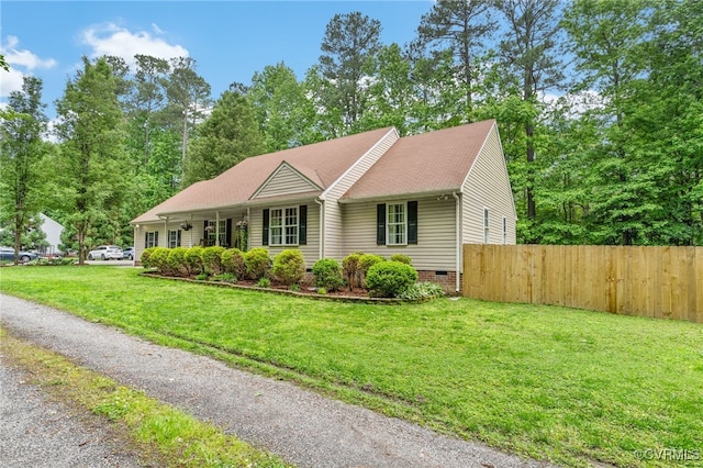160 Woodland Trl, West Point, VA 23181 - ranch-style house featuring crawl space