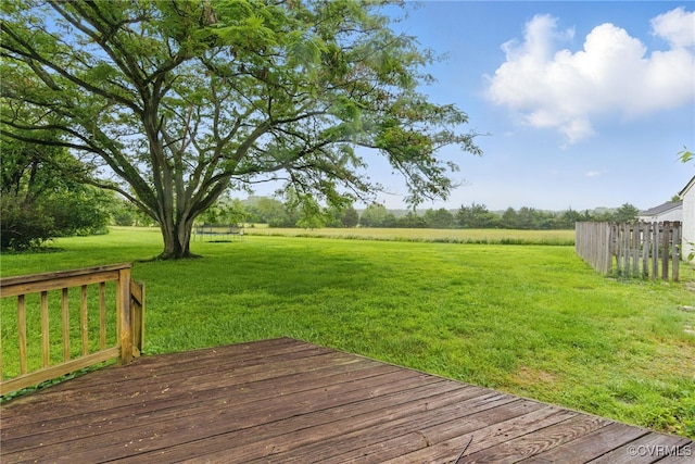 11440 Bienvenue Rd, Rockville, VA 23146 - wooden deck with a yard and a view of rural / pastoral area