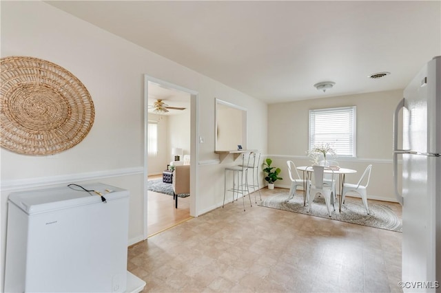 3307 Carlisle Ave, Hopewell, VA 23860 - dining space featuring light flooring and baseboards