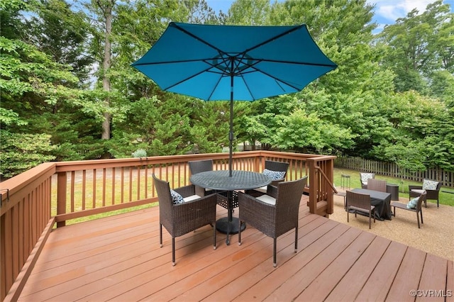 13212 Railey Hill Dr, Midlothian, VA 23114 - wooden deck featuring outdoor dining area