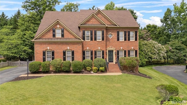 13212 Railey Hill Dr, Midlothian, VA 23114 - colonial-style house with brick siding and driveway